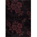 'Allure' Floral Tie - Burgundy