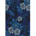 'Allure' Floral Tie - Cobalt