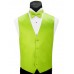 'Larr Brio' Simply Solid Full Back Vest - Neon Lime